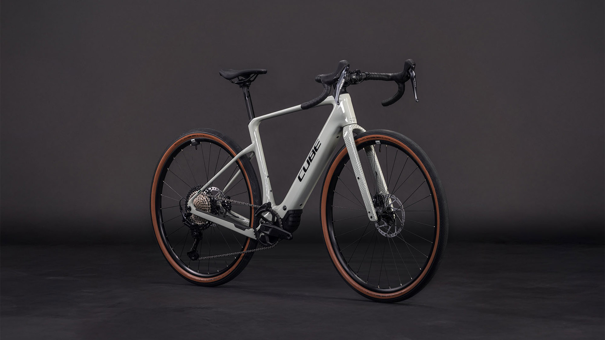 Cube Nuroad Hybrid C:62 Race 400X reedbeige´n´black – Bild 2