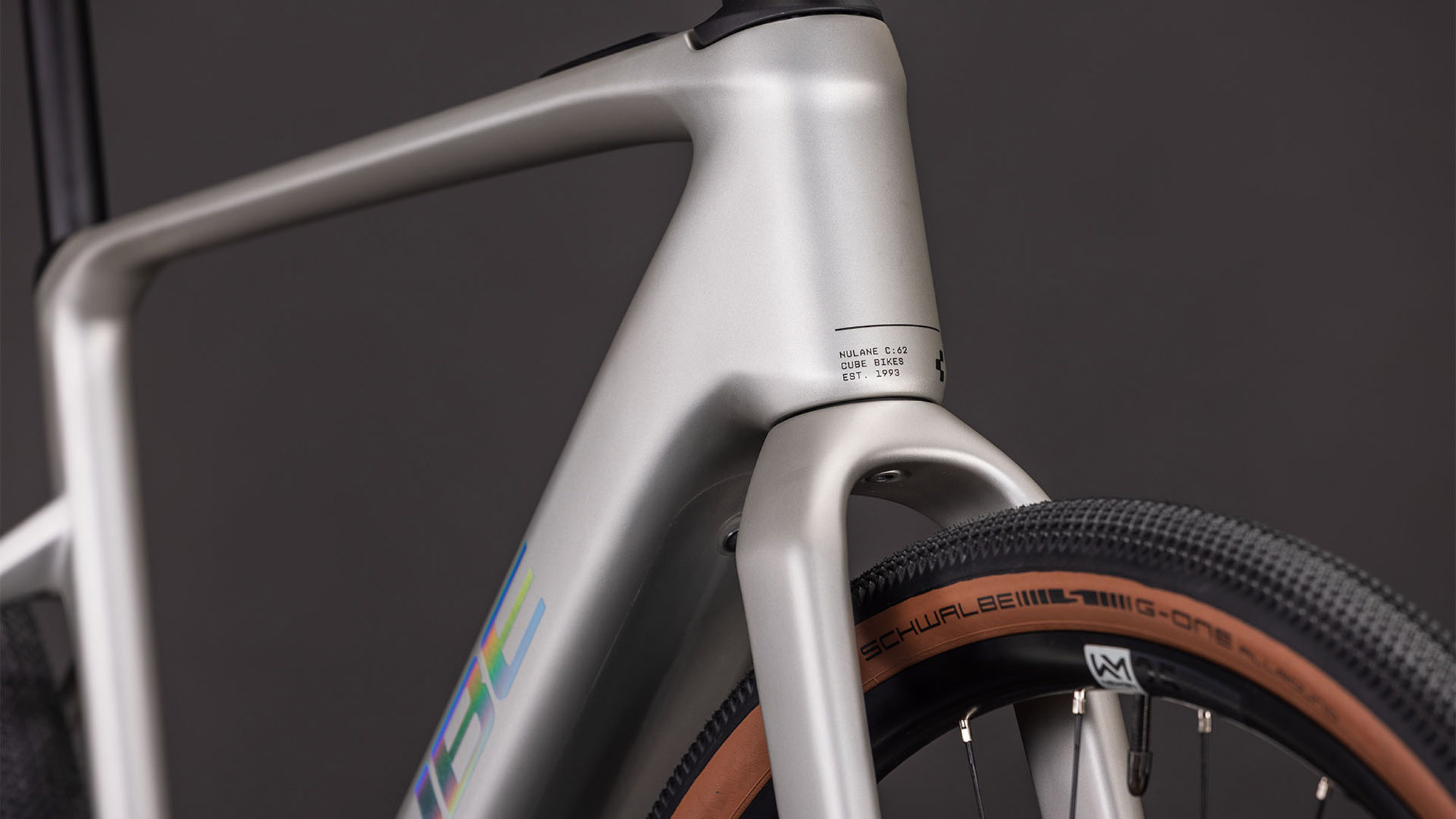 Cube Nulane Hybrid C:62 Race 400X sleekgrey´n´prism – Bild 8