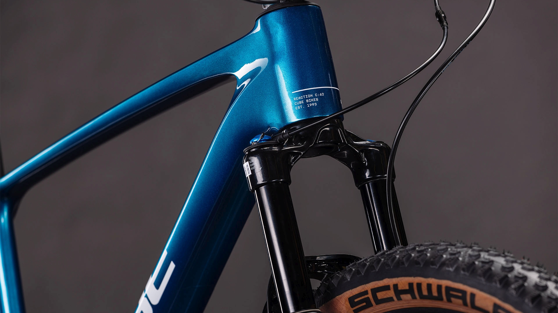 Cube Reaction C:62 SLX electricblue´n´white – Bild 3