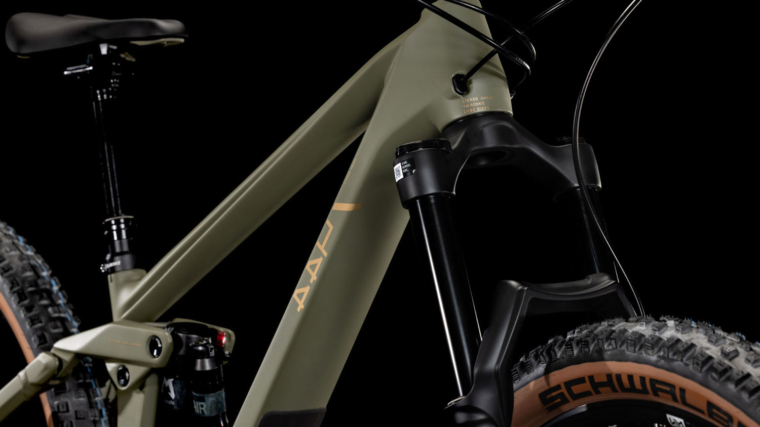 Cube Stereo ONE44 HPC Rookie dustyolive´n´gold – Bild 3
