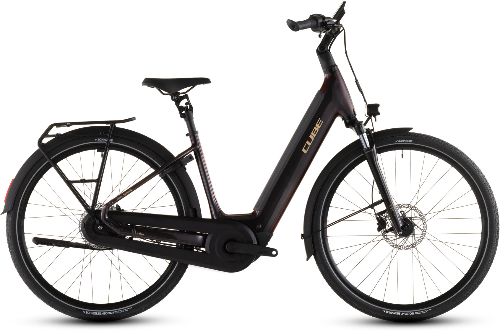 Cube Supreme Hybrid Comfort Pro 600 solareclipse´n´gold Easy Entry