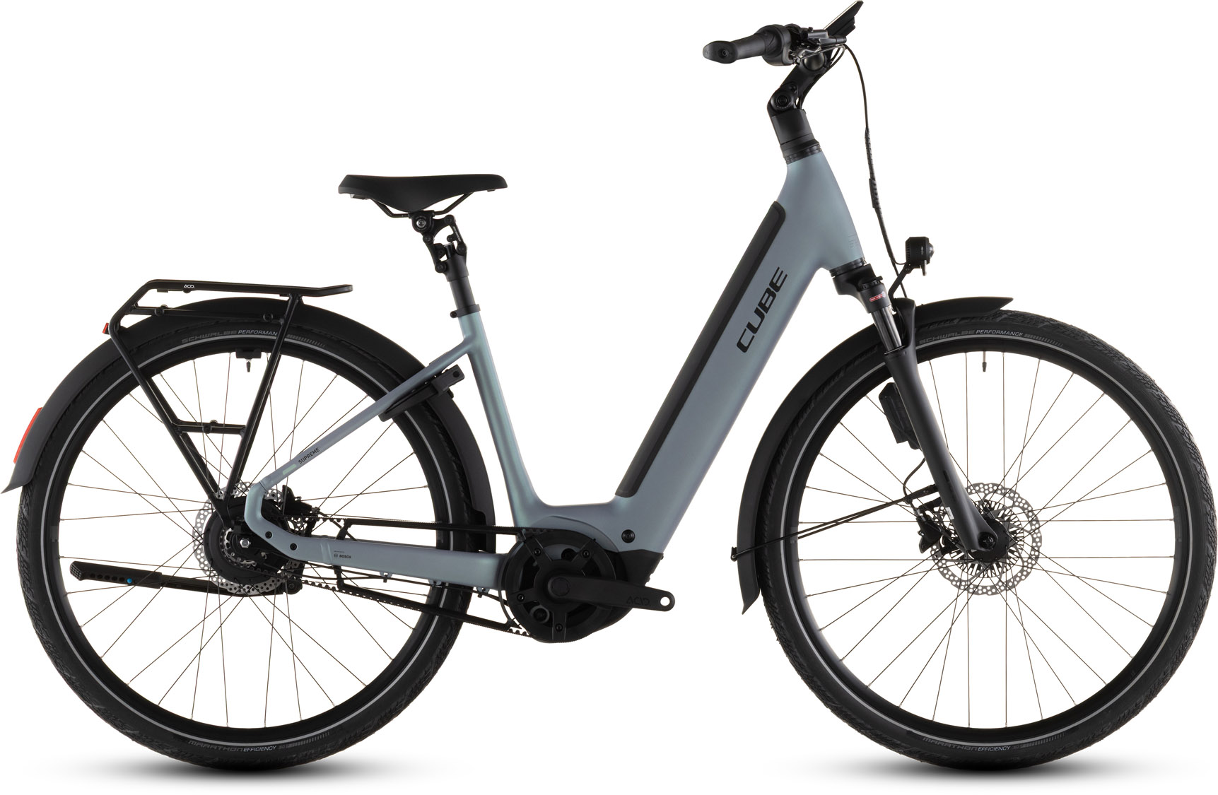 Cube Supreme Hybrid Deluxe SLX 600 seagrey´n´black Easy Entry