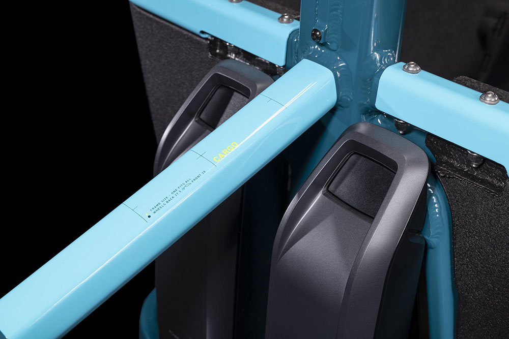 Cube Cargo Sport Dual Hybrid 1000 blue´n´ lime – Bild 3