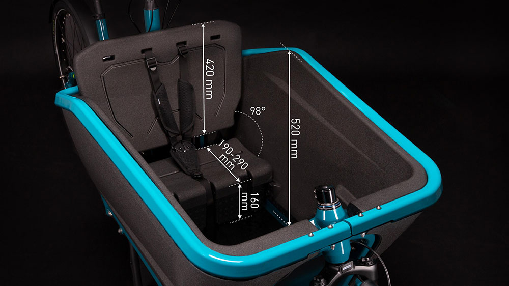 Cube Cargo Sport Dual Hybrid 1000 blue´n´ lime – Bild 9