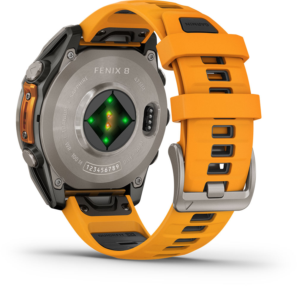 Garmin Fēnix® 8 - 47 mm AMOLED Sapphire - GPS Multisport – Bild 8