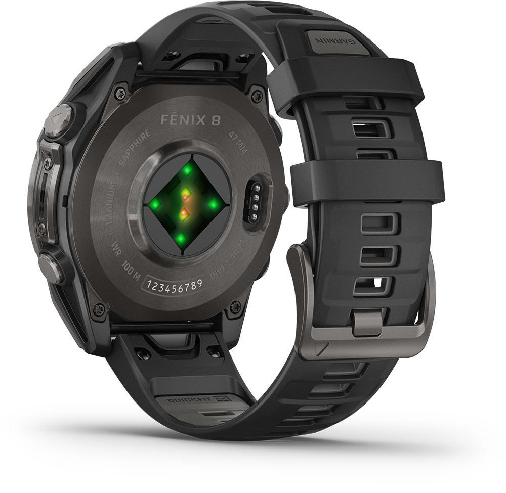 Garmin Fēnix® 8 - 47 mm AMOLED Sapphire - GPS Multisport – Bild 3