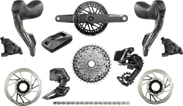 SRAM Force E1 48-35T Carbon AXS 12-fach Gruppe
