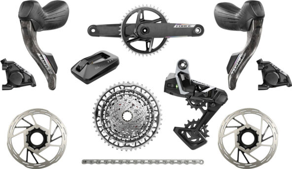 SRAM Force E1 XPLR Wide Carbon AXS 13-fach Gruppe