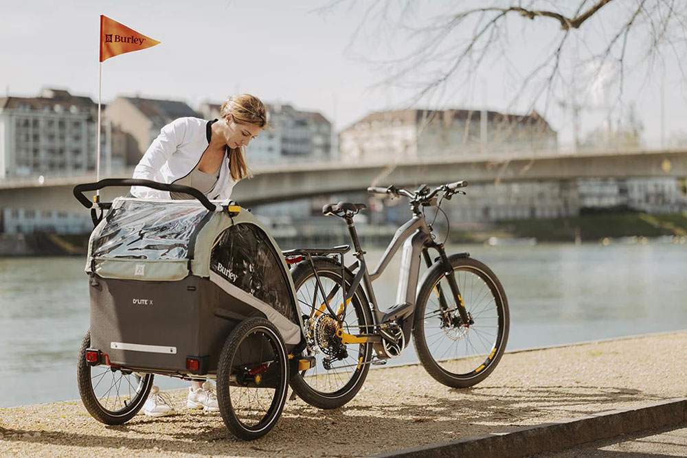 Burley D'LITE X Double Kinderanhänger – Bild 7
