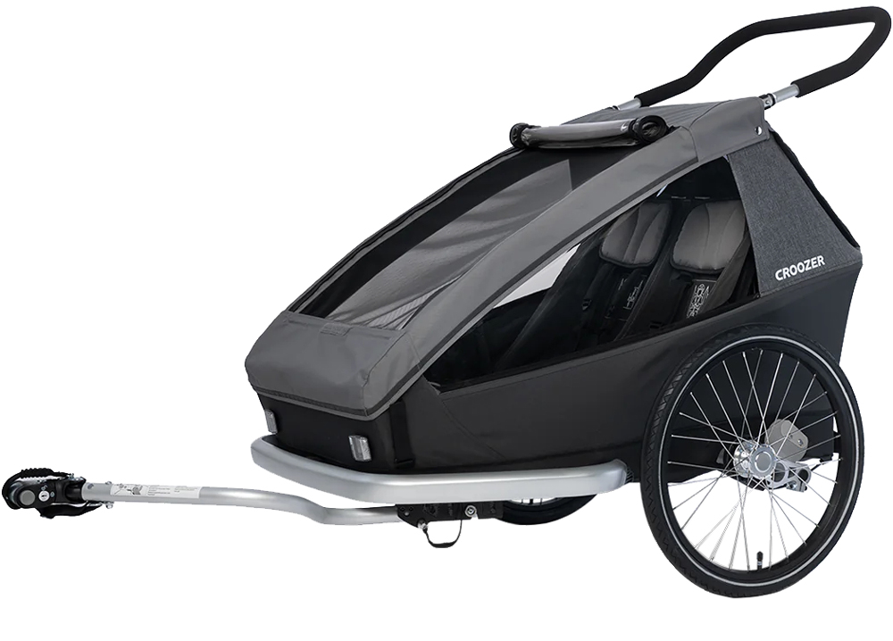 Croozer Keeke 2 Kinder-Fahrradanhänger – Bild 7