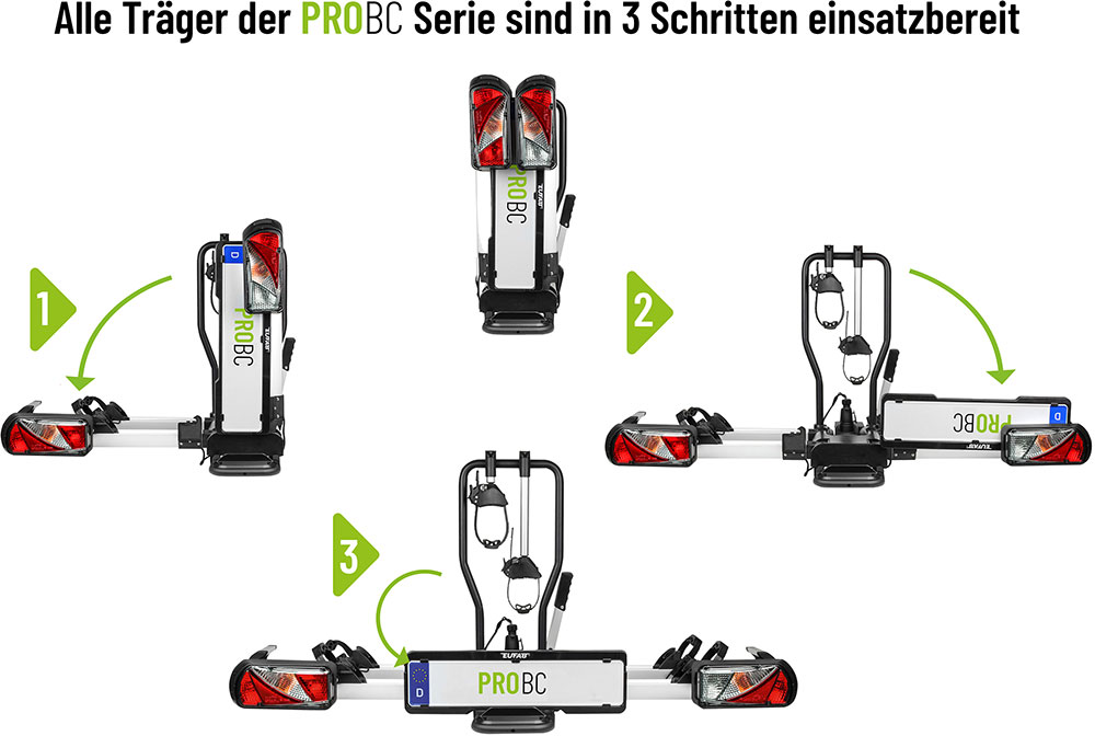 Eufab ProBC2+ Fahrradträger – Bild 4