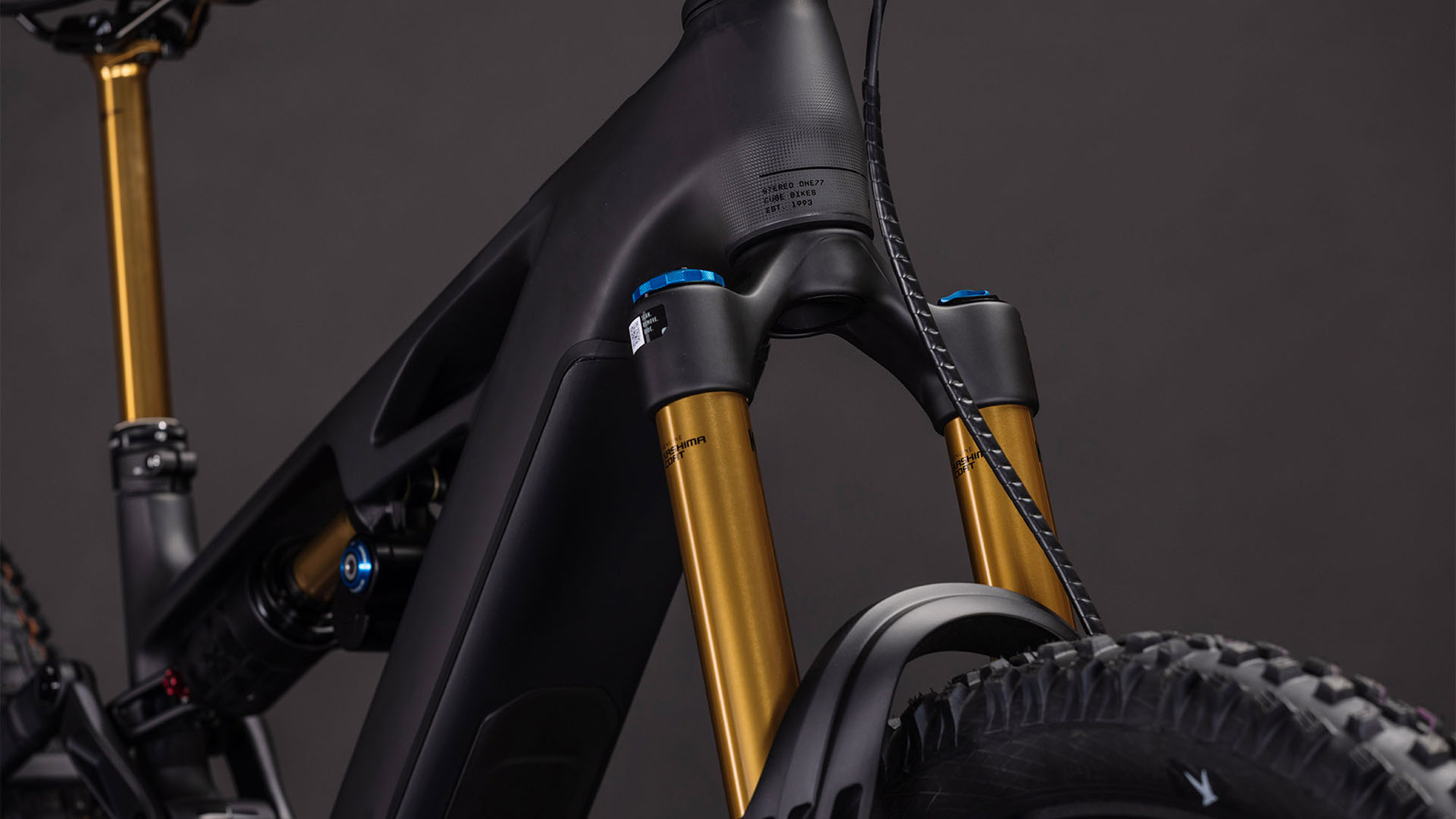 Cube Stereo Hybrid ONE77 HPC AT 800 carbon´n´gold – Bild 3