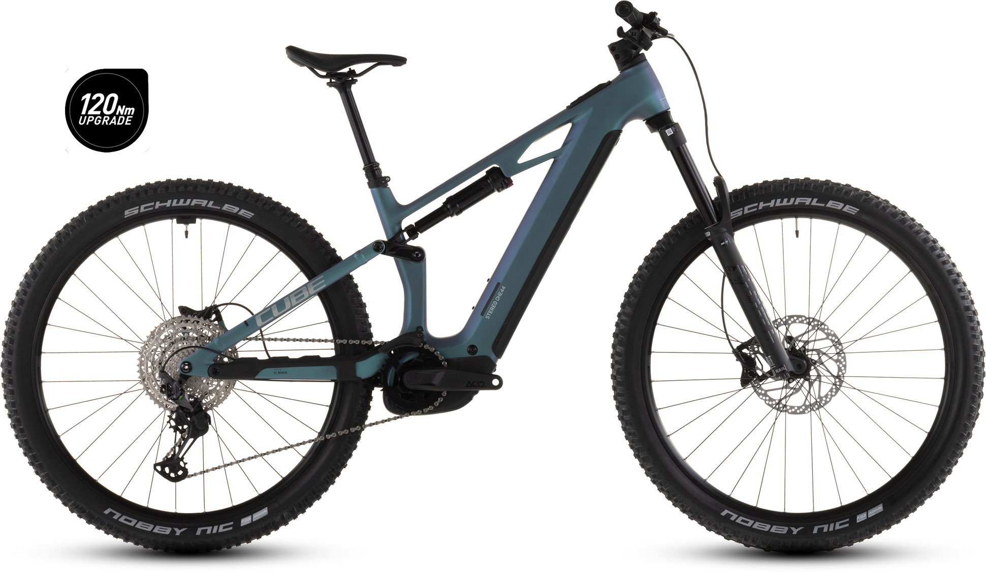 Cube Stereo Hybrid ONE44 HPC Race 800 smaragdgrey´n´pri