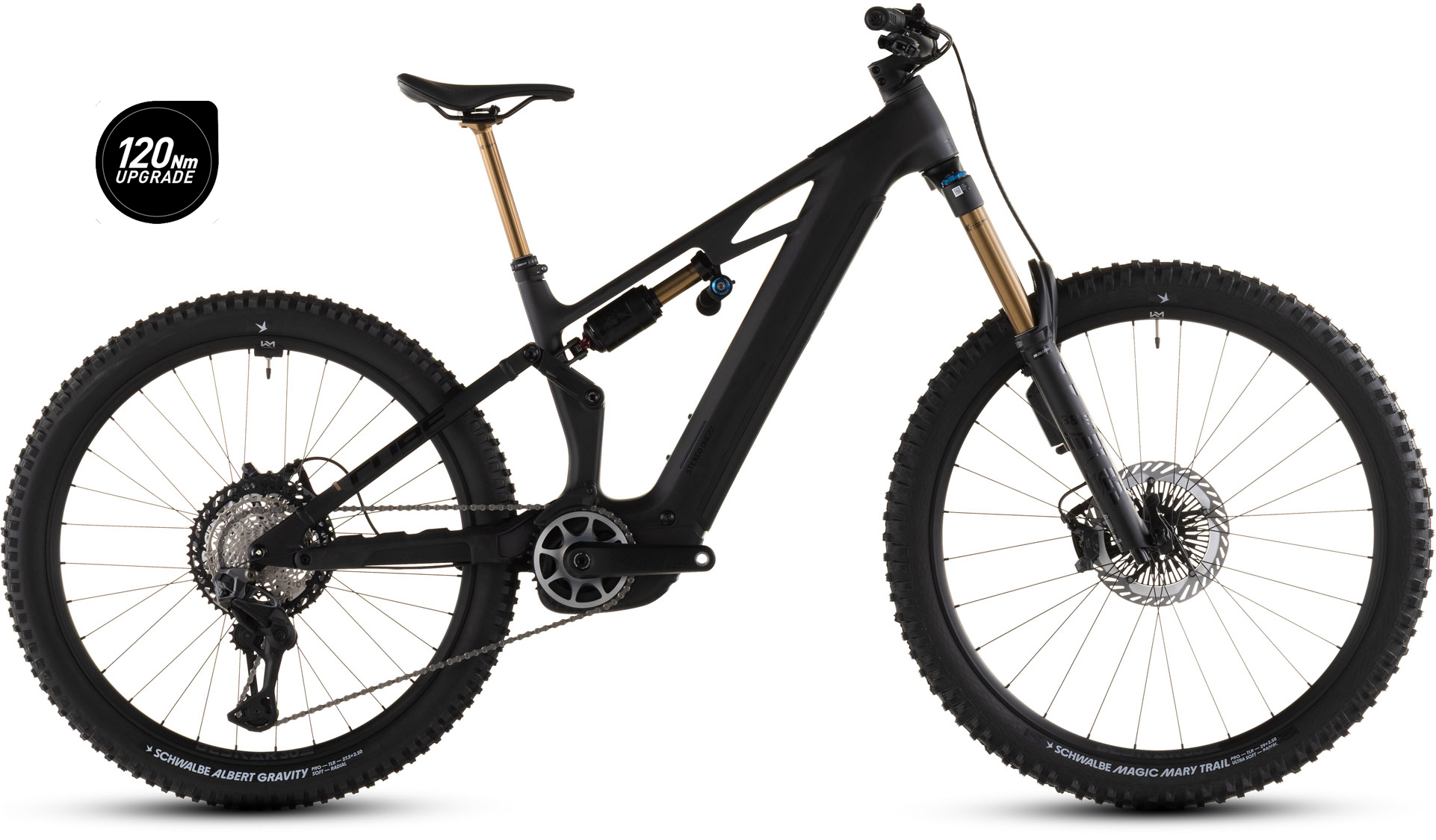Cube Stereo Hybrid ONE77 HPC AT 800 carbon´n´gold